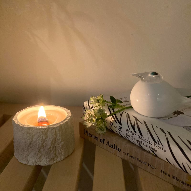 アロマキャンドル：リフィル各種 Trunk用（切り株デザイン） | WAFIN