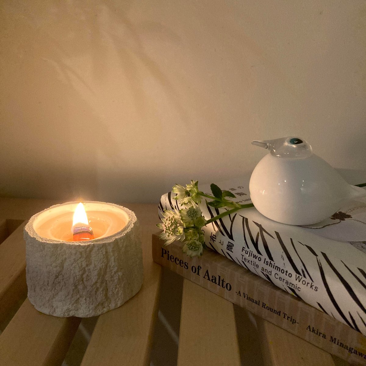 アロマキャンドル：リフィル各種 Trunk用（切り株デザイン） | WAFIN