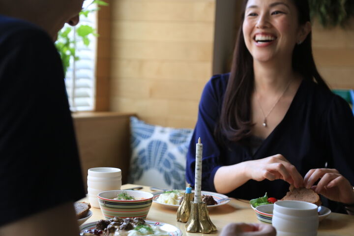 キャンドルホルダー －切り株－ KANTO | WAFIN