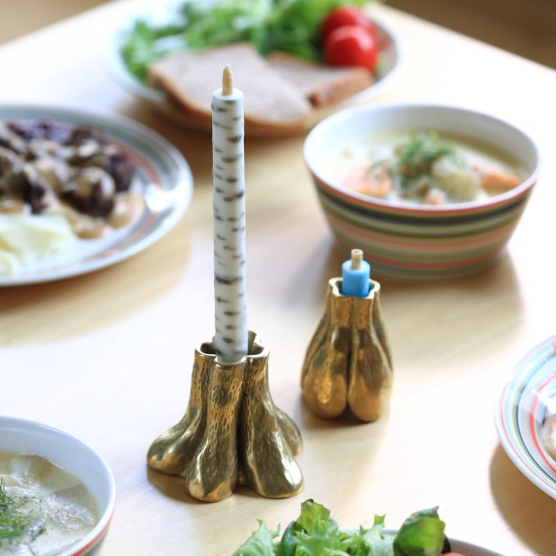 キャンドルホルダー －切り株－ KANTO | WAFIN