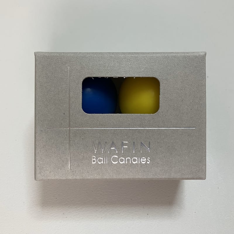 WAFIN Ball Candles（2本入り） | WAFIN