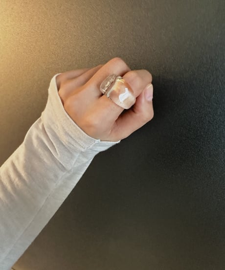 [ECRUM ORIGINAL] Ice Form Ring