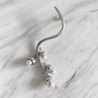 Silver Earrings   (21SSP2-P) L