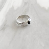 22R7-BK  Silver Ring #14