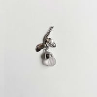 Silver Necklace  charm