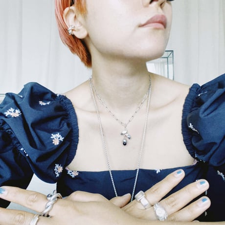 Silver Necklace M   (21SSN1-O)
