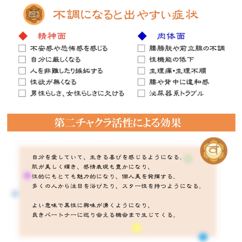 E2 第2チャクラ（スヴァスティターナ） 性輪 10ml | 漢方アロマオイル