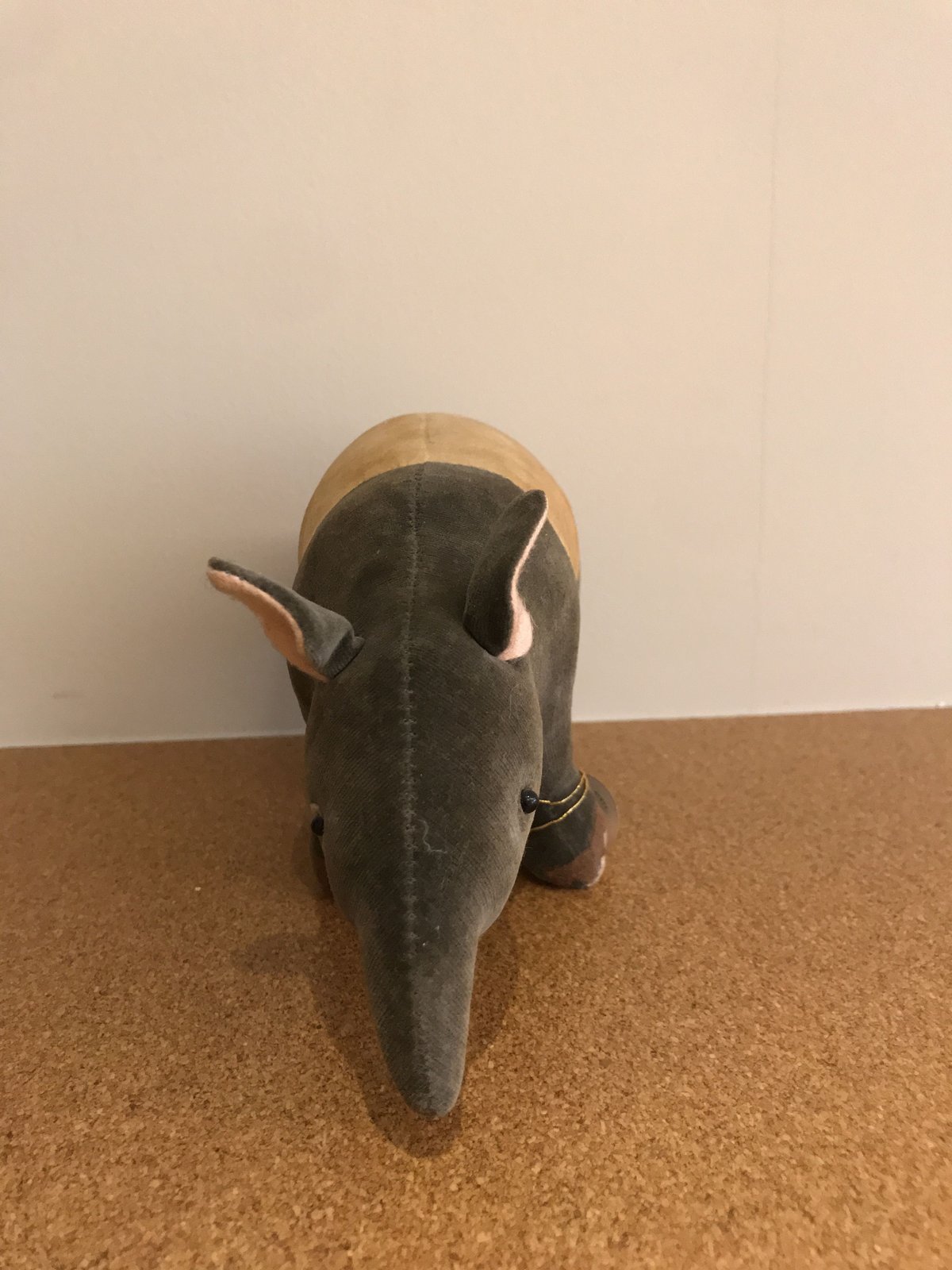 東京動物園協会 おがくずぬいぐるみ バク マレーバク 上野動物園 昭和