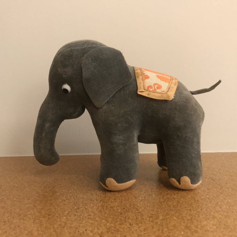 東京動物園協会ぬいぐるみ ゾウ | 古道具ラロ