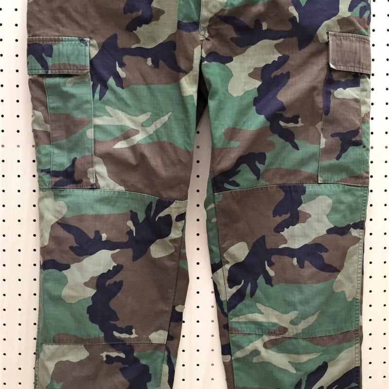 used】US(米軍) ウッドランドカモ BDU パンツ/実物 カスタム Mサイズ 