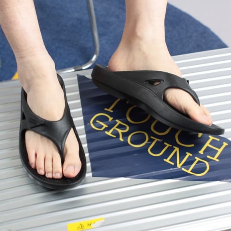 Flip Flop ローリングリカバリーサンダル ブラック