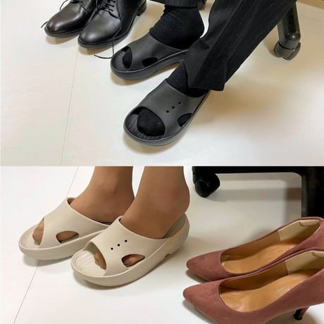 Comfort ローリングリカバリーサンダル ブラック