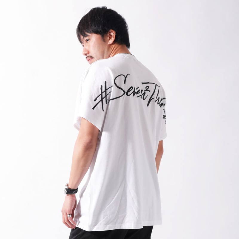 Seven2Thirteen ビッグシルエット Tシャツ (背中プリント