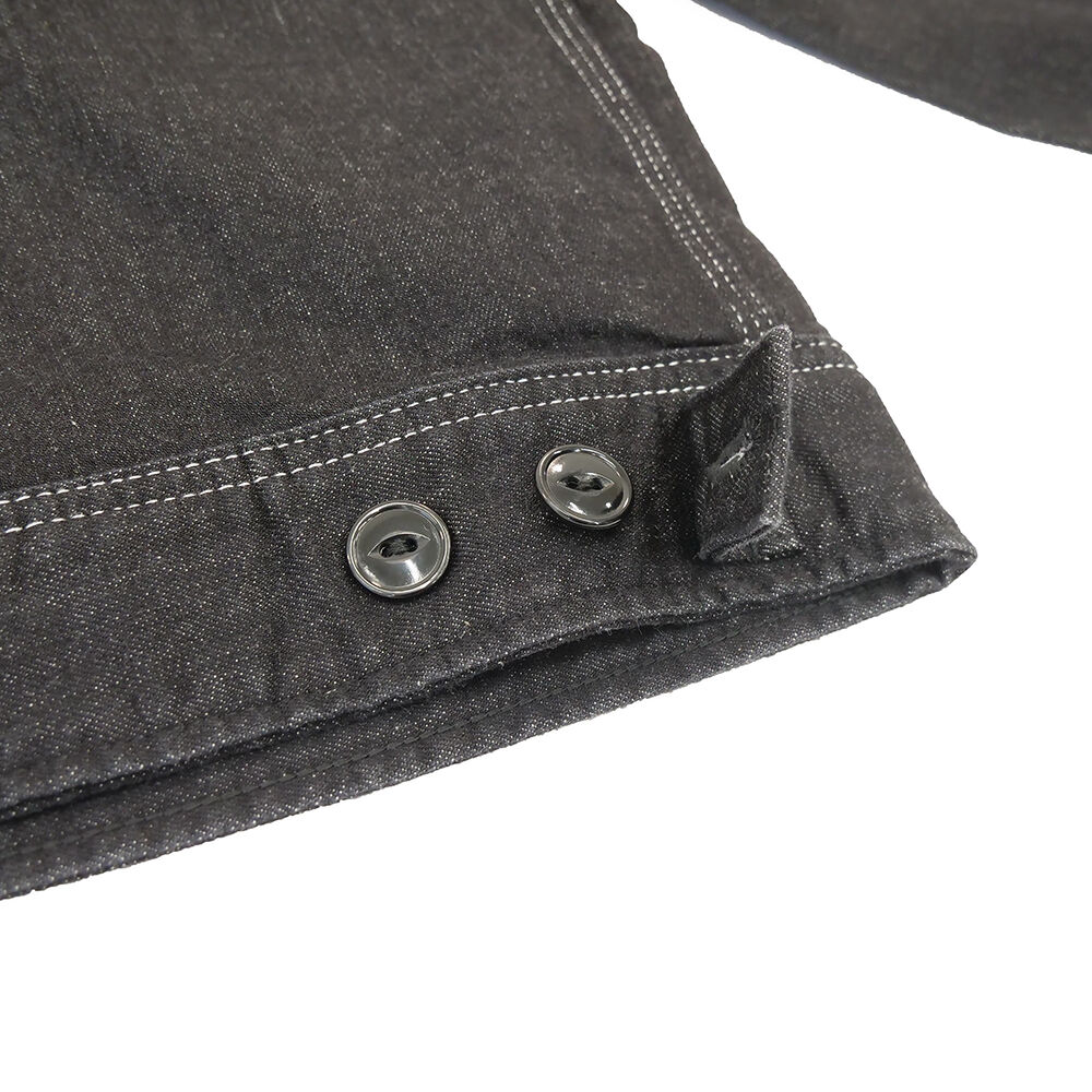 ジップデニムジャケットx Lee(ブラック) reiginal-1023 | Fantasista