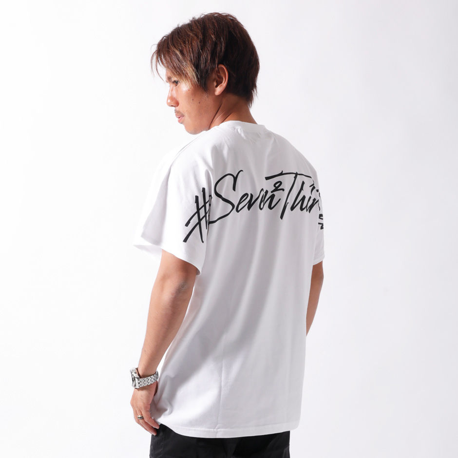 Seven2Thirteen ビッグシルエット Tシャツ (背中プリント) | Fantas...