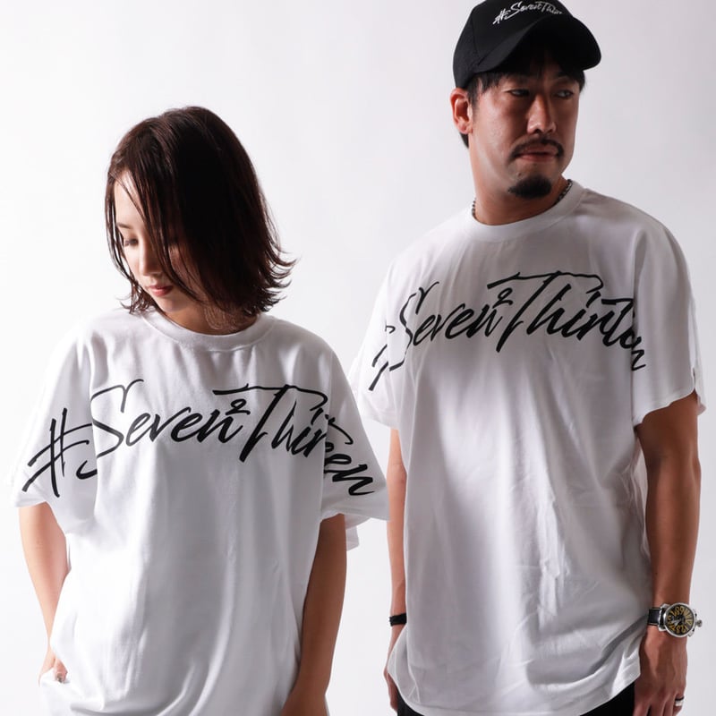 Seven2Thirteen ビッグシルエット Tシャツ (胸プリント