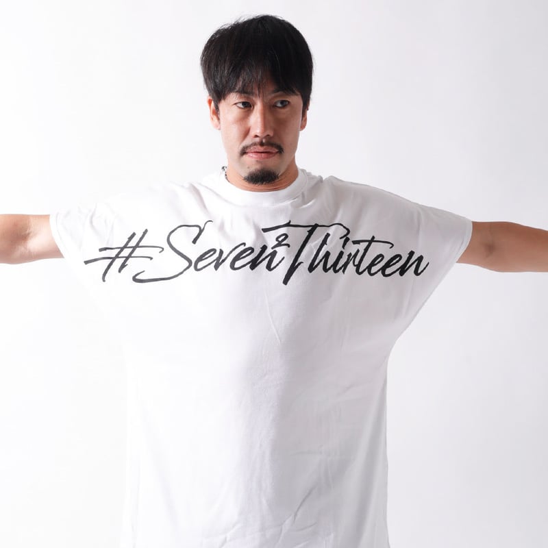Seven2Thirteen ビッグシルエット Tシャツ (胸プリント
