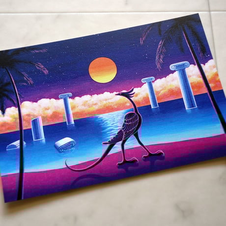 ポストカード「夢客」