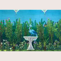 ポストカード「花咲ける庭」