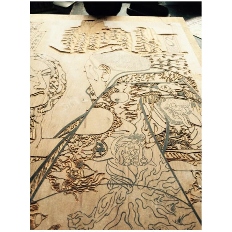 浮世粋男接吻四人衆之内宝琉須丹礼（サイン入り） | UKIYO-E PROJECT STORE