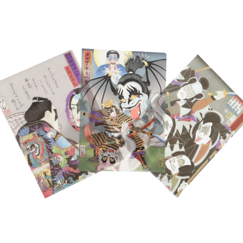 KISS 浮世絵A4クリアファイル 3種セット | UKIYO-E PROJECT STORE