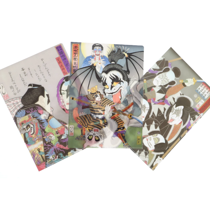 KISS 浮世絵A4クリアファイル 3種セット | UKIYO-E PROJECT STORE