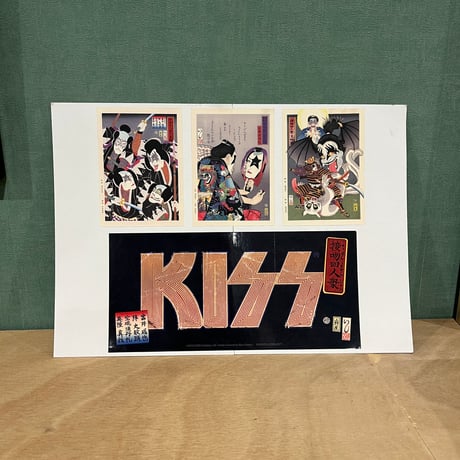 KISS 浮世絵ステッカー