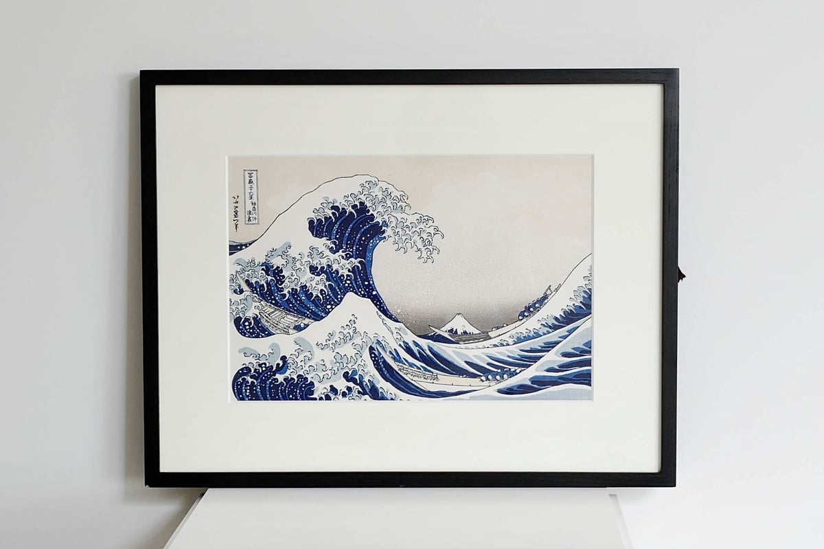 冨嶽三十六景』のうち「神奈川沖浪裏」普及版 | UKIYO-E PROJECT STORE