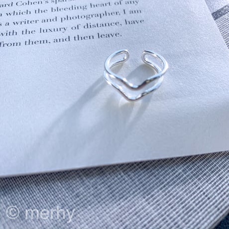 Pinky ring ME80 Silver925