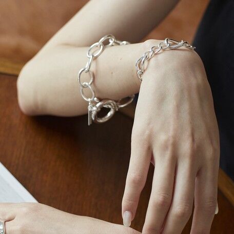 Nothing And Others/ナッシングアンドアザーズ」Ink chain Bracelet-