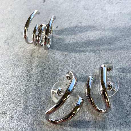 シルバーイヤーカフピアス　Silver925ポスト