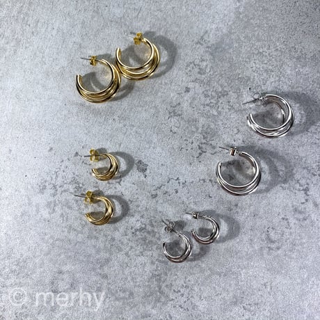 ミニフープピアス