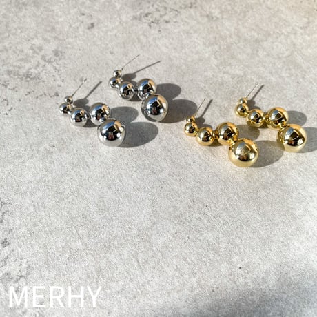 ボールピアス　Silver925ポスト