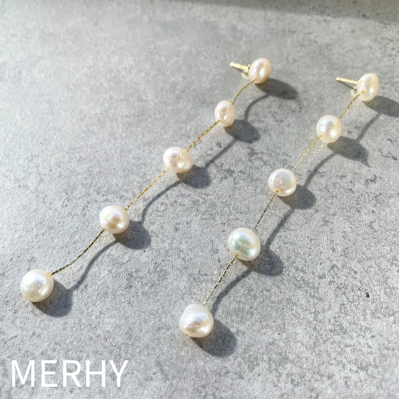 淡水パールピアス | MERHY
