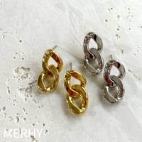 チェーンピアス  silver925ポスト