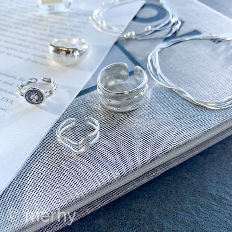 Pinky ring ME80 Silver925