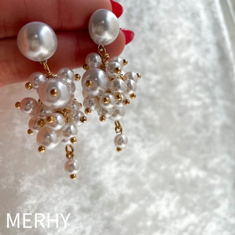 パールシャワーピアス04