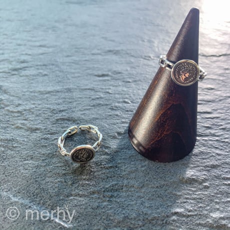 Pinky ring ME81 Silver925