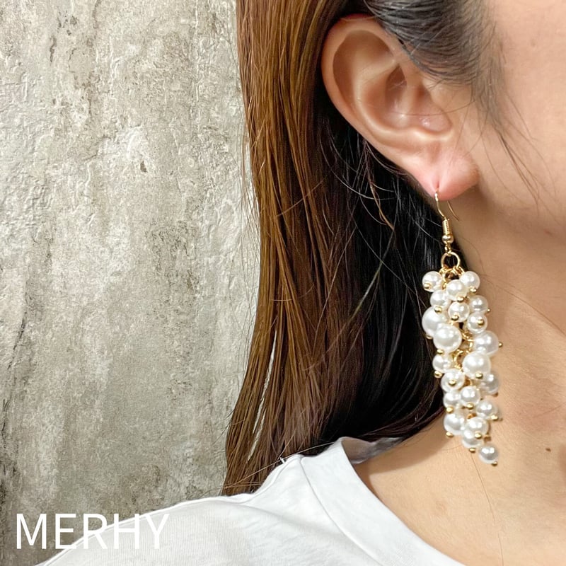 パールシャワーピアス03 | MERHY