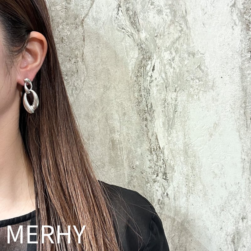 ダブルフープピアス | MERHY