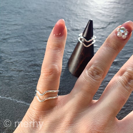 Pinky ring ME80 Silver925