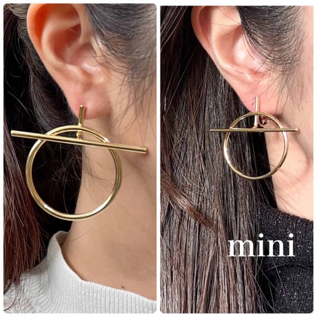 ラインループピアス