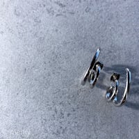 シルバーイヤーカフピアスmini　Silver925ポスト