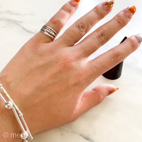 Pinky ring ME37 Silver925