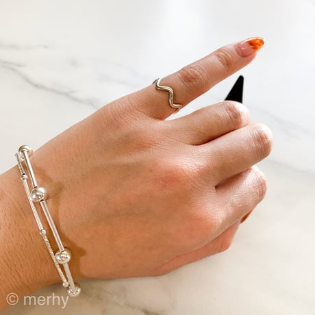 Pinky ring ME39 Silver925