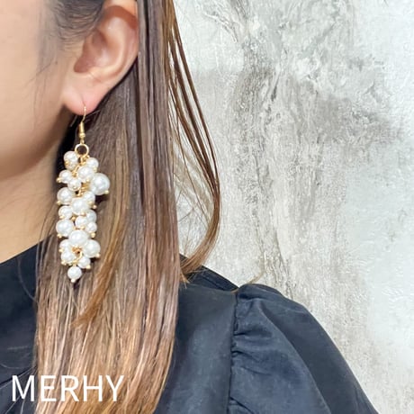 パールシャワーピアス03