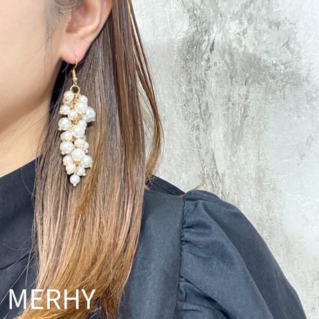 パールシャワーピアス03