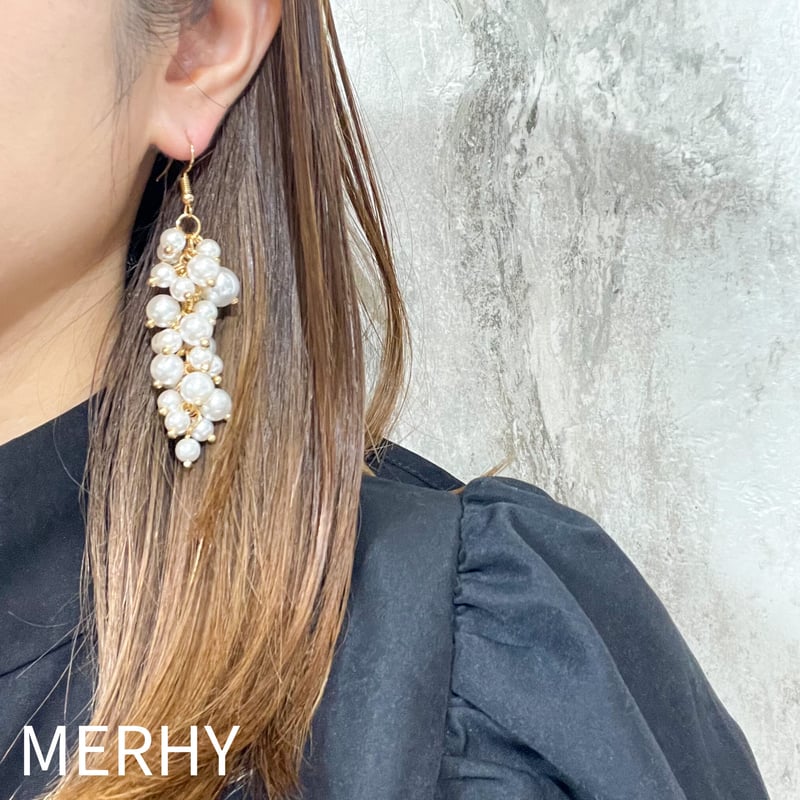 パールシャワーピアス03 | MERHY