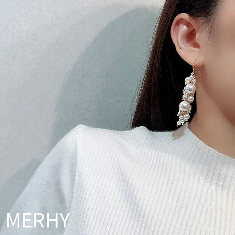 パールシャワーピアス03 | MERHY