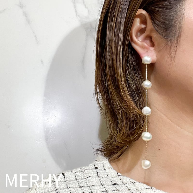 淡水パールピアス | MERHY